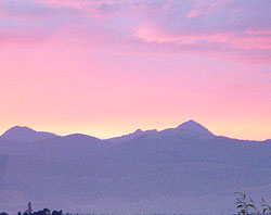 Mount Richmond from Ruby Bay